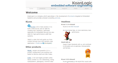 Desktop Screenshot of koanlogic.com